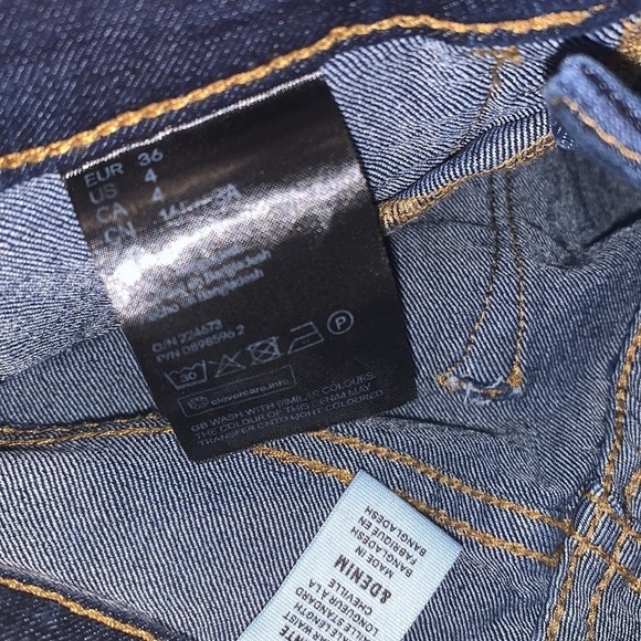 & Denim Skinny Jeans, sz 4 - Picture 7 of 7